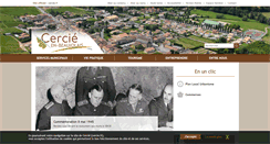 Desktop Screenshot of cercie.fr